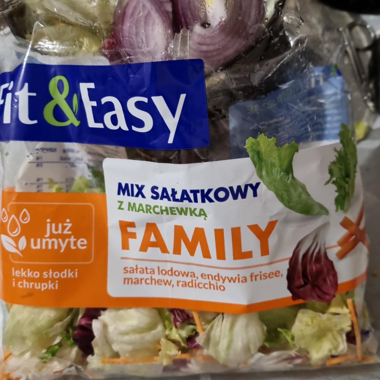 Zdjęcia - Mix sałatkowy z marchewką Fit & Easy