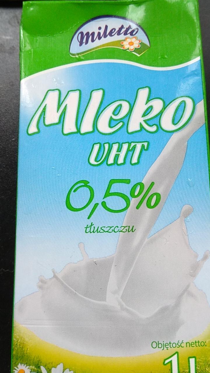 Zdjęcia - Mleko 0,5% Miletto