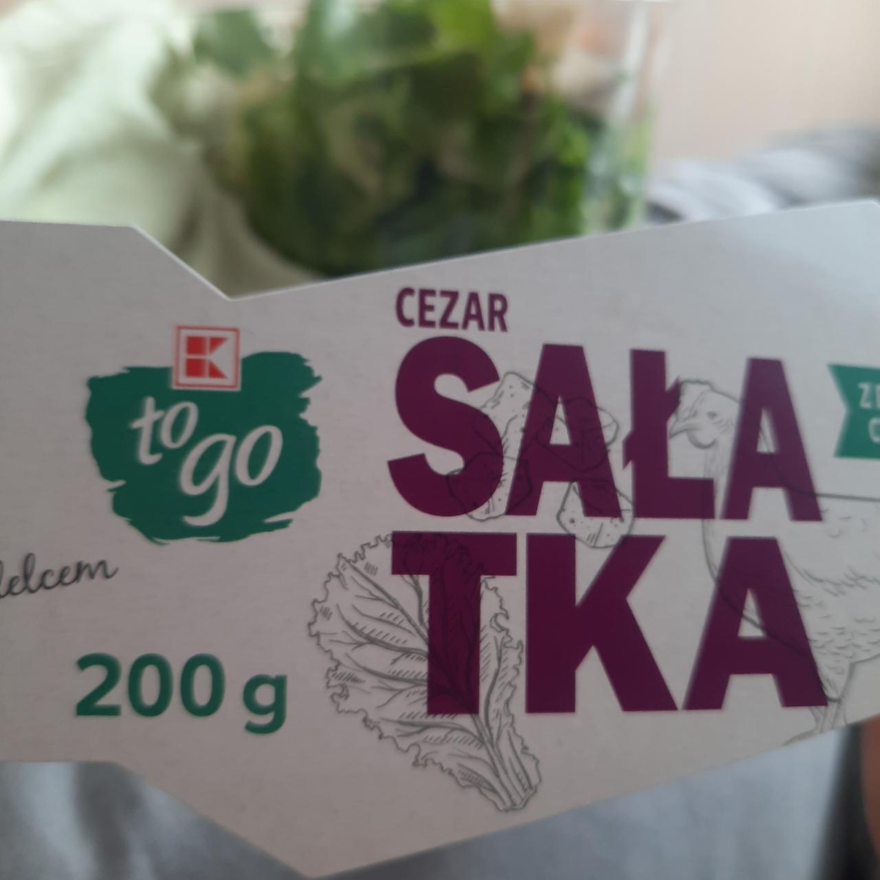 Zdjęcia - Sałatka cezar to go