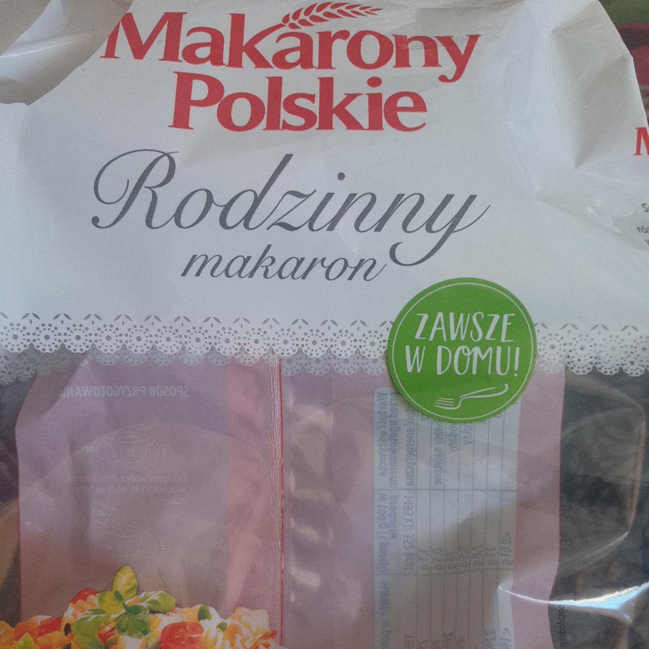 Zdjęcia - Rodzinny makaron Makarony Polskie