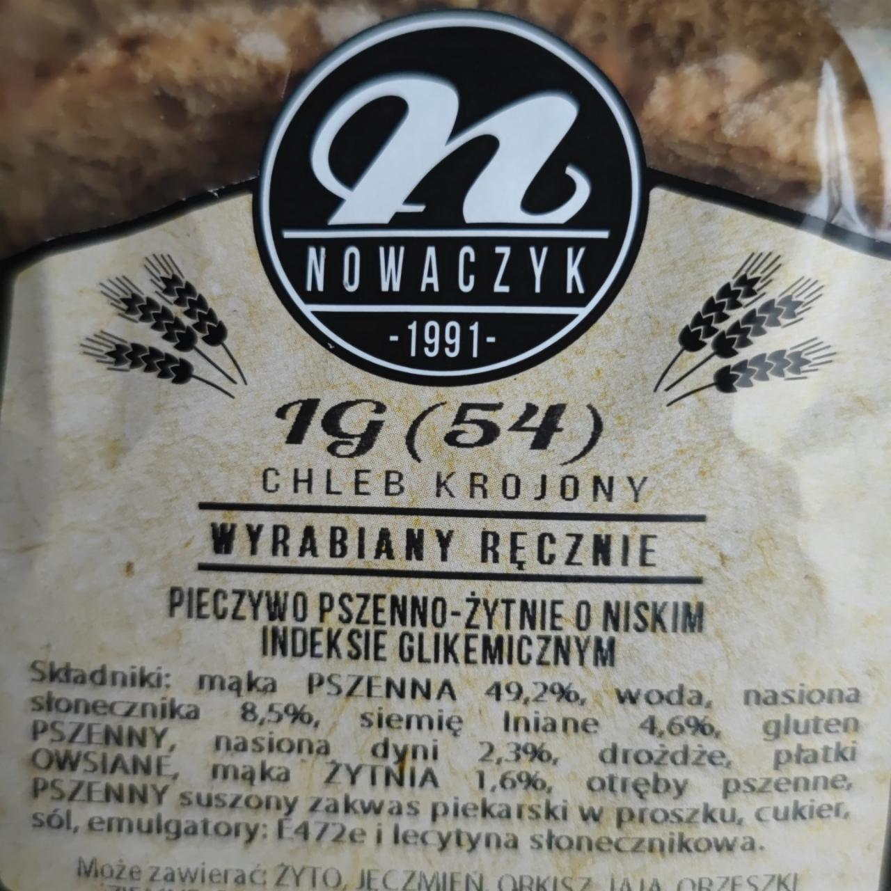 Zdjęcia - Pieczywo Pszenno Żytnie o Niskim Indeksie Glikemicznym Nowaczyk