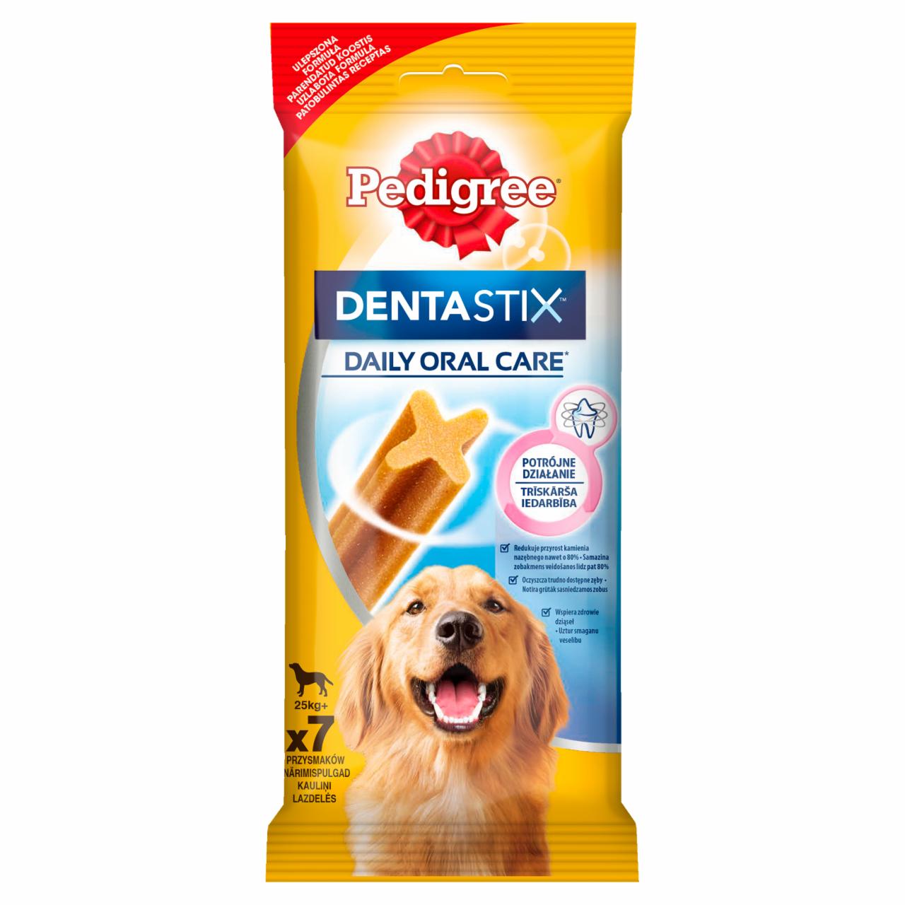 Zdjęcia - Pedigree DentaStix 25 kg+ Karma uzupełniająca 270 g (7 sztuk)