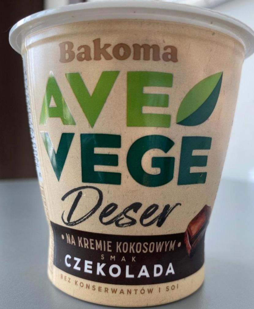 Zdjęcia - VEGAN Ave Vege Deser Czekolada Bakoma