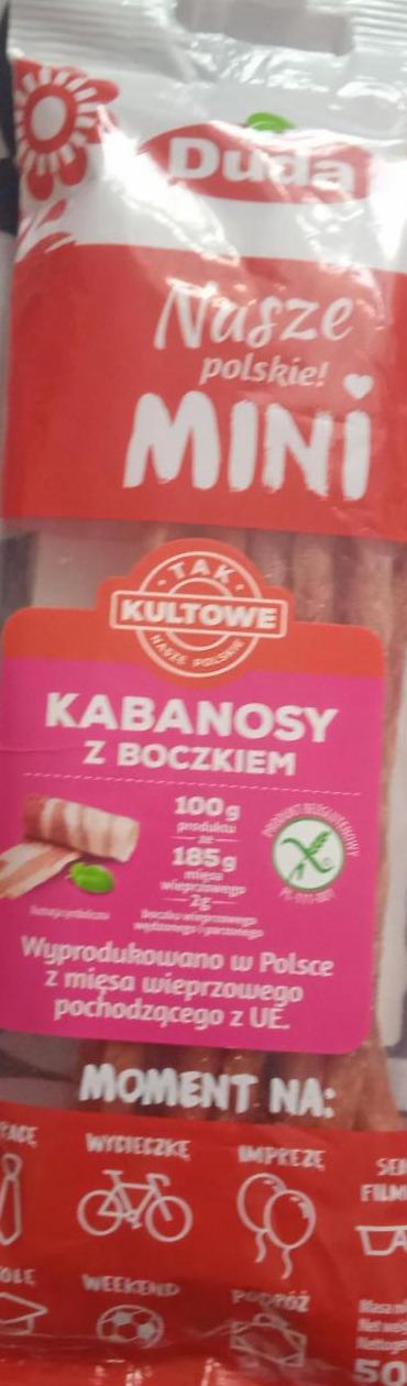 Zdjęcia - Kabanosy z boczkiem Duda