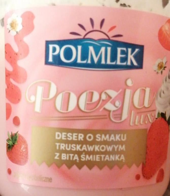 Zdjęcia - Jogurt poezja truskawkowy Polmlek