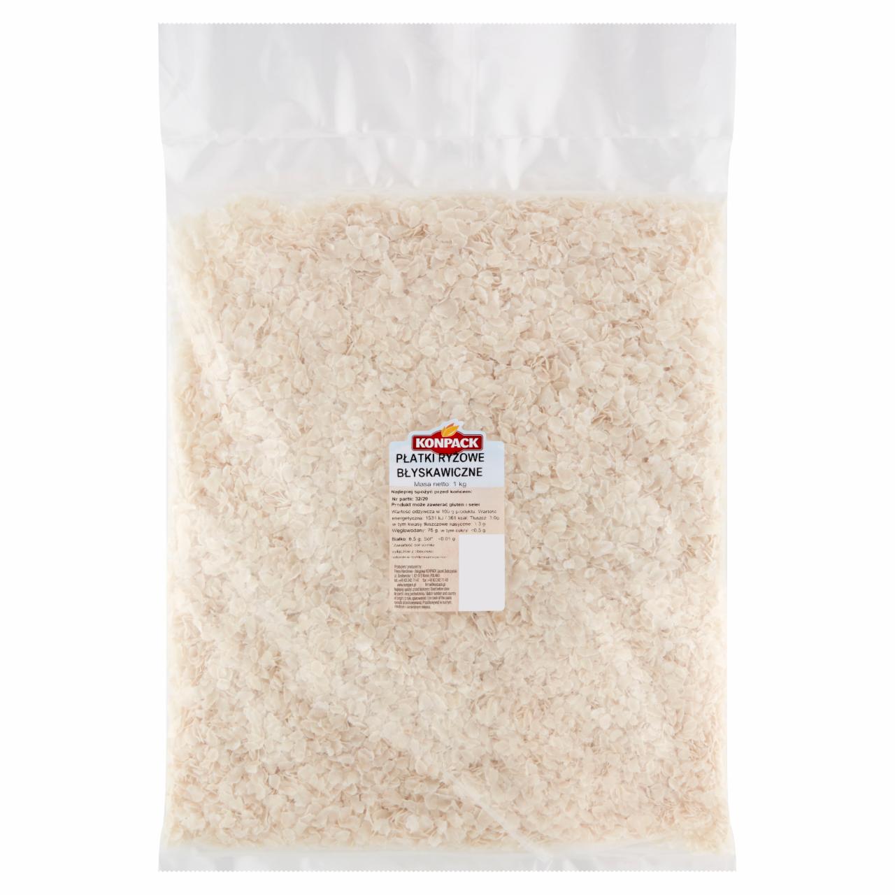 Zdjęcia - Konpack Płatki ryżowe błyskawiczne 1 kg
