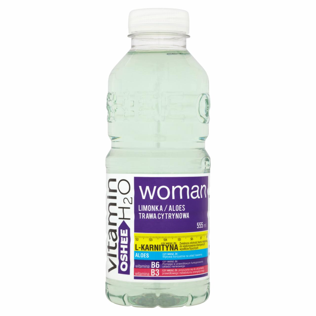 Zdjęcia - Oshee Vitamin H2O Woman Napój niegazowany o smaku cytrynowym 555 ml