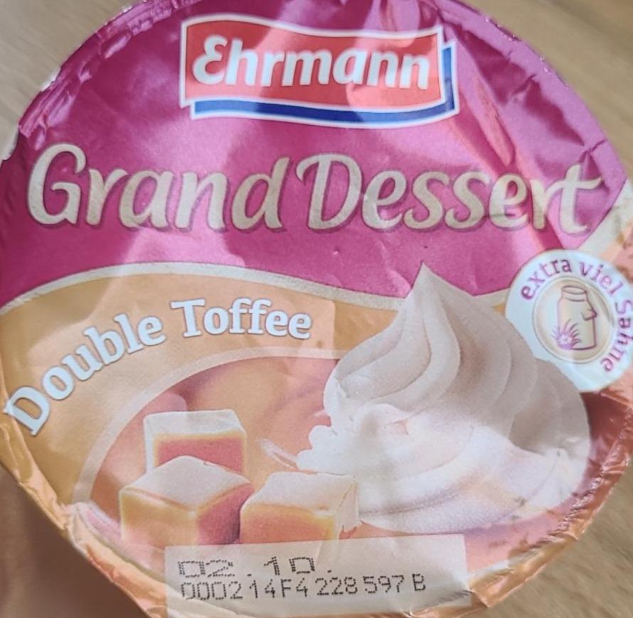 Zdjęcia - Grand dessert double toffee Ehrmann
