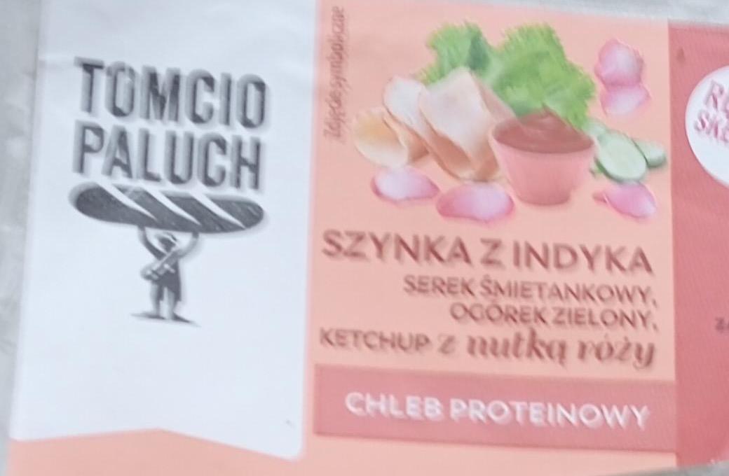 Zdjęcia - Tomcio Paluch Szynka z indyka serek śmietankowy ogórek zielony ketchup z nutką róży