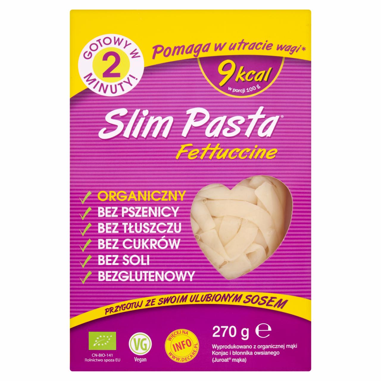 Zdjęcia - Slim Pasta Fettuccine Makaron z mąki konjac 270 g