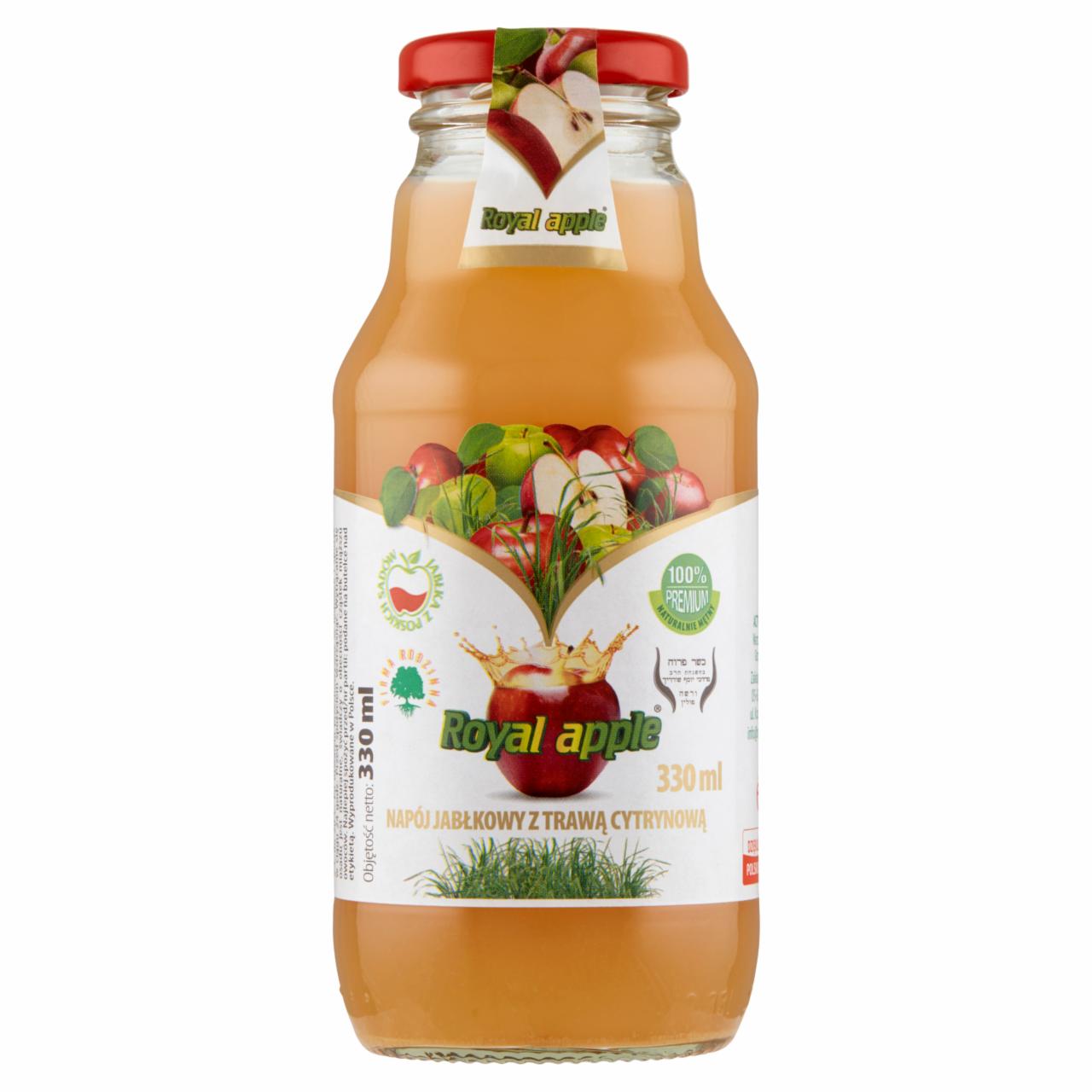 Zdjęcia - Royal apple Napój jabłkowy z trawą cytrynową 330 ml