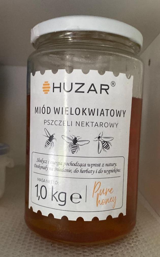 Zdjęcia - Miód Wielokwiatowy Huzar