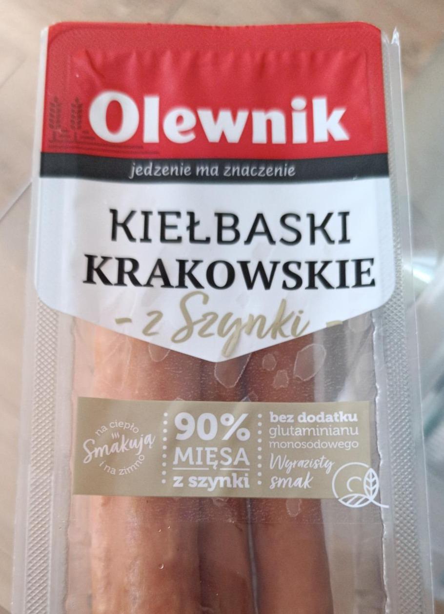 Zdjęcia - Kiełbaski krakowskie z szynki 90% Olewnik