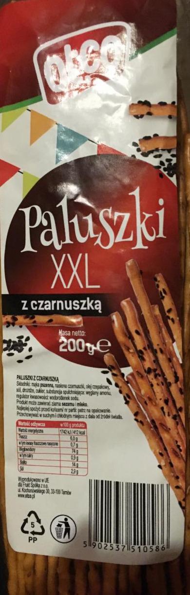 Zdjęcia - Paluszki XXL z czarnuszką otco