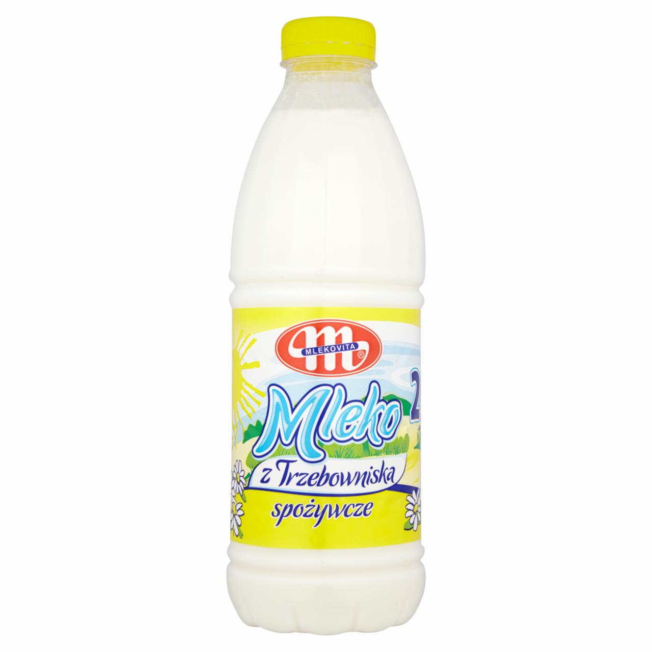 Zdjęcia - Mlekovita Mleko z Trzebowniska spożywcze 2% 1 l