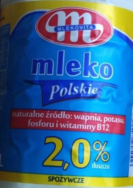 Zdjęcia - Mleko Polskie spożywcze 2,0% tłuszczu Mlekovita