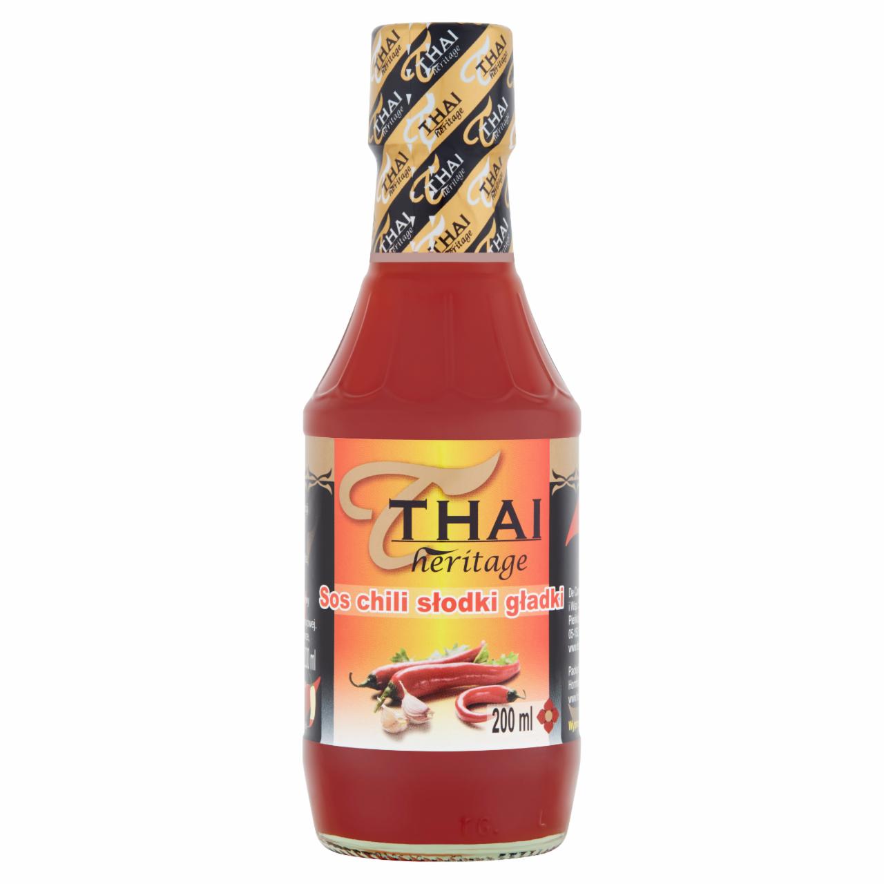 Zdjęcia - Thai Heritage Sos chilli słodki gładki 200 ml