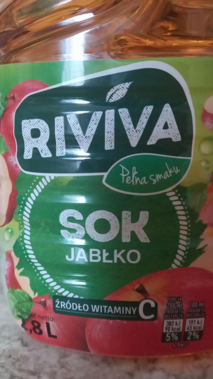 Zdjęcia - sok jabłko riviva 2,8 l