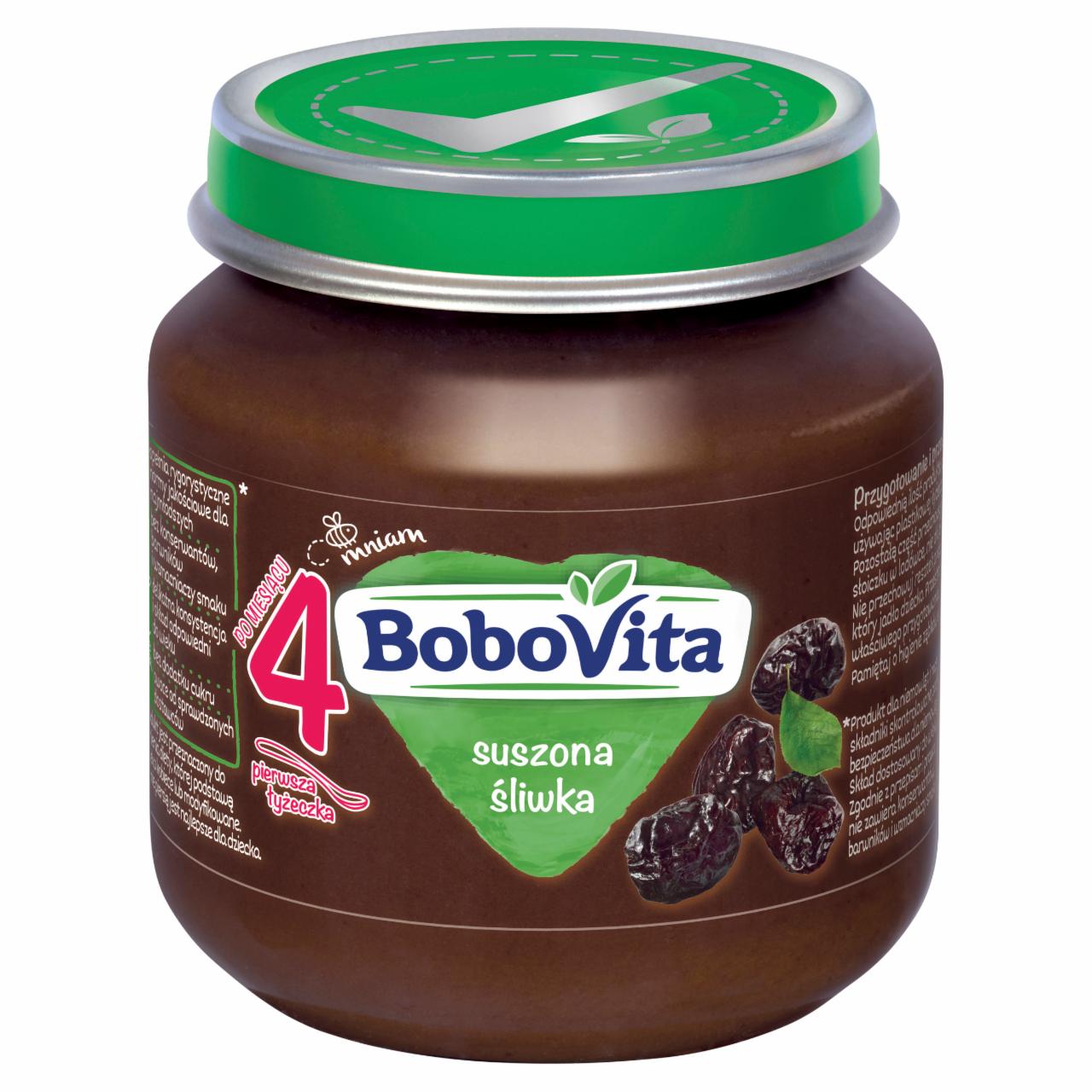 Zdjęcia - BoboVita Suszona śliwka po 4 miesiącu 125 g