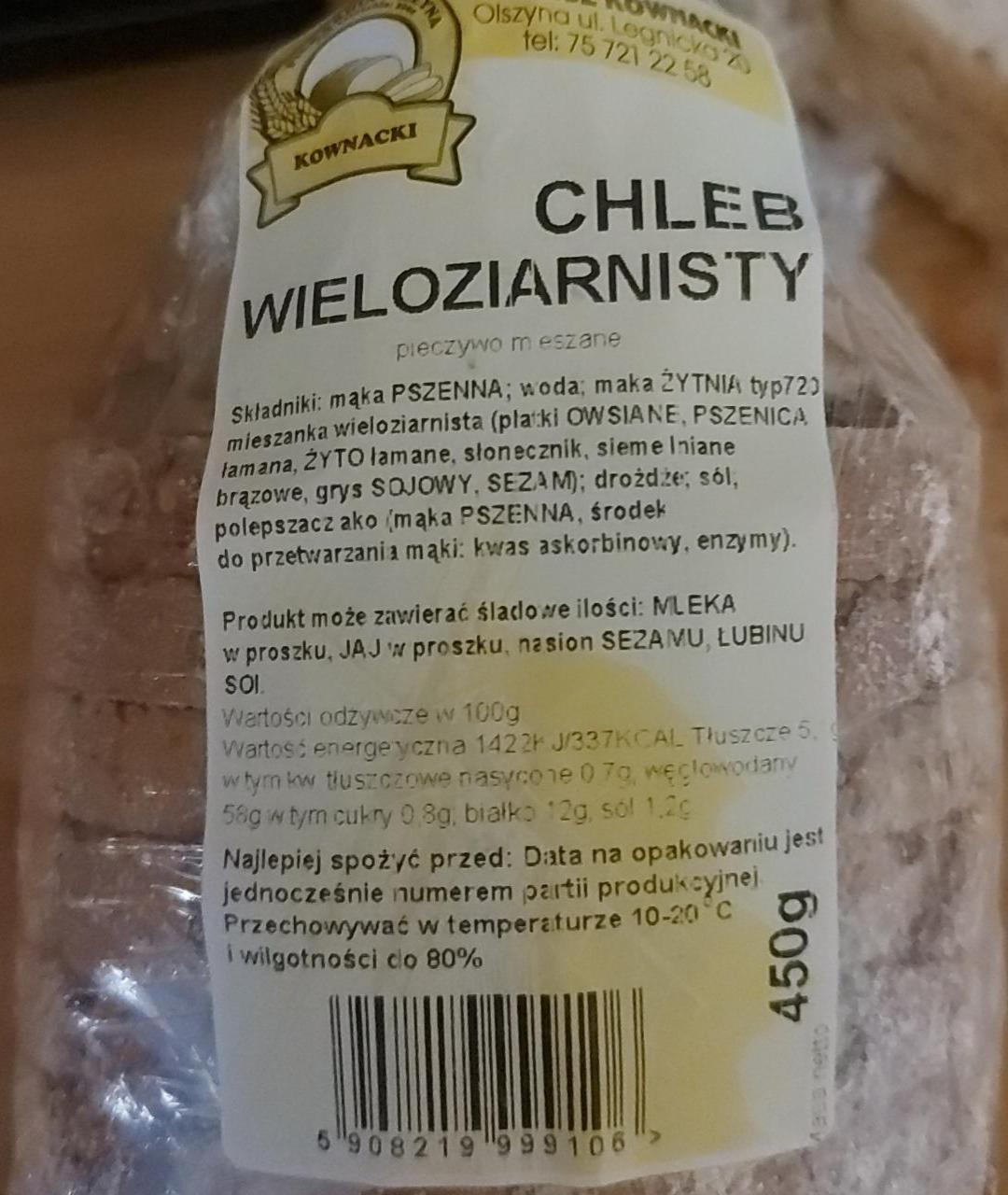 Zdjęcia - Chleb wieloziarnisty Kownacki