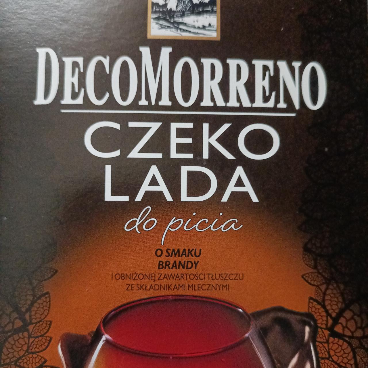 Zdjęcia - czekolada do picia o smaku brandy DecoMorreno