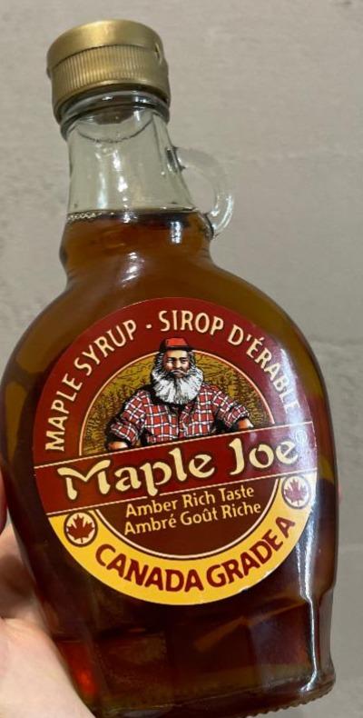 Zdjęcia - Maple Joe Czysty syrop klonowy 250 g