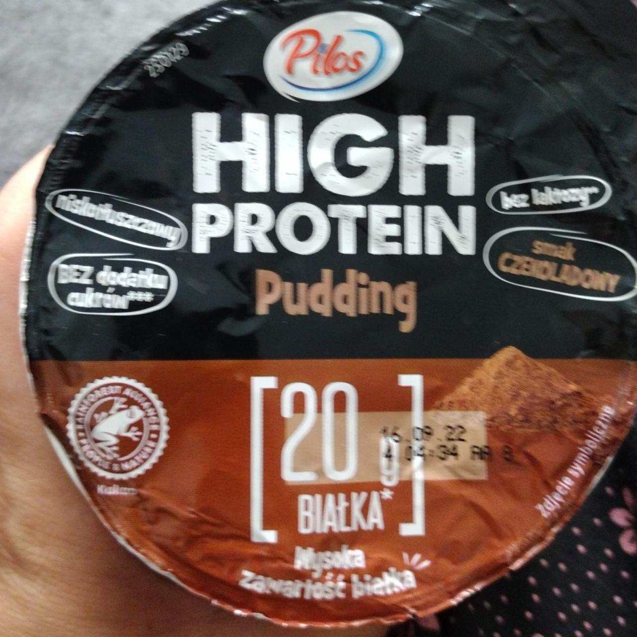 Zdjęcia - High protein pudding czekoladowy pilos