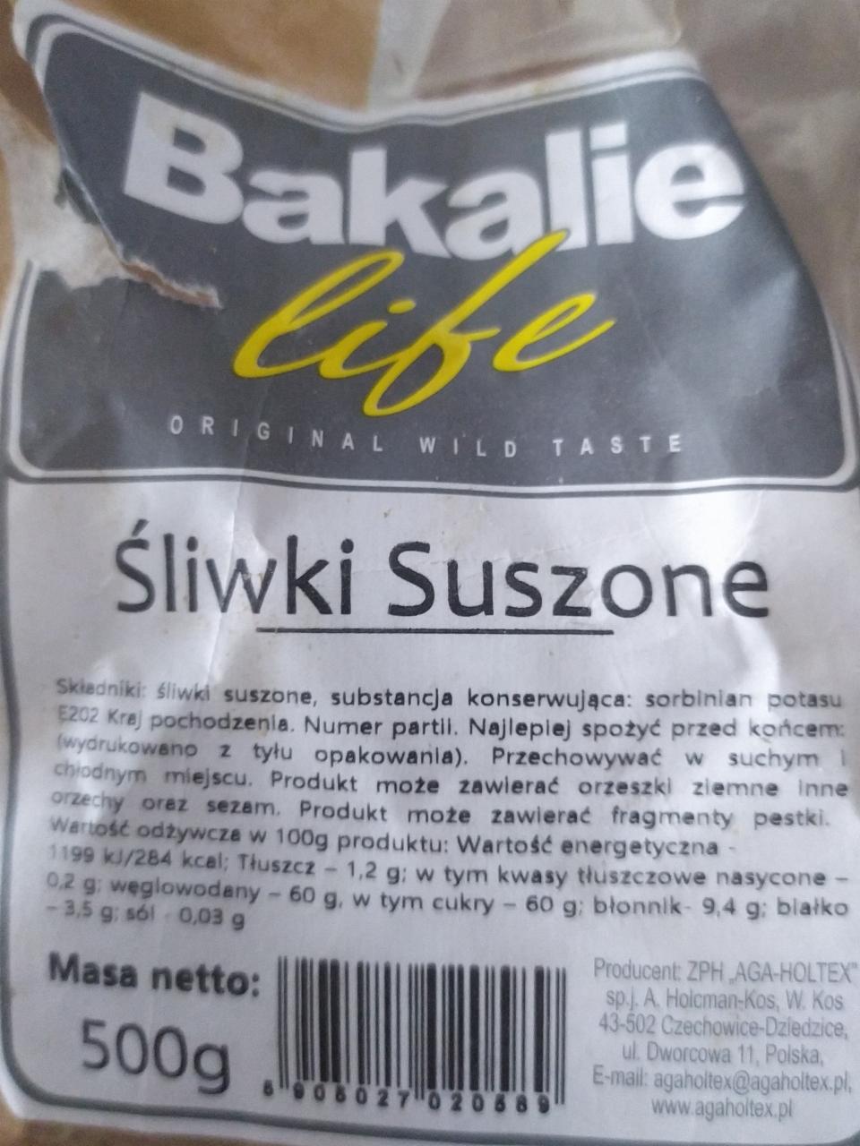 Zdjęcia - Śliwki suszone bakalie lite