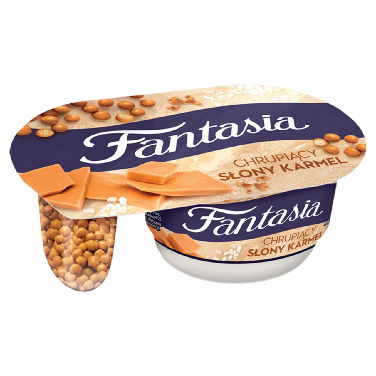 Zdjęcia - Fantasia Jogurt kremowy chrupiący słony karmel 99 g
