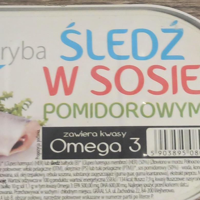 Zdjęcia - Śledź w sosie pomidorowym Mega Ryba