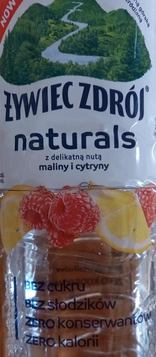 Zdjęcia - Naturals z delikatną nutą maliny i cytryny Żywiec Zdrój