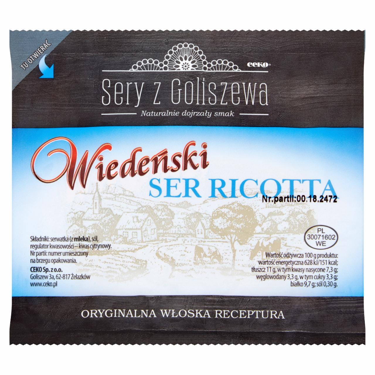 Zdjęcia - Sery z Goliszewa Ser ricotta wiedeński