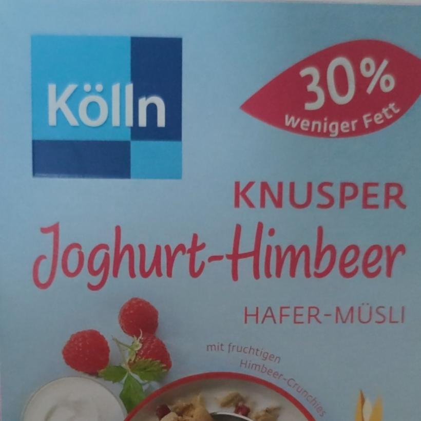 Zdjęcia - Knusper Joghurt-Himbeer Kölln