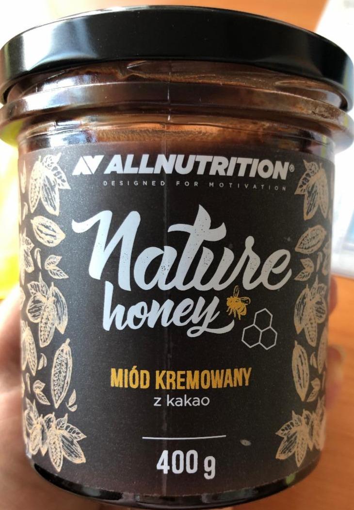 Zdjęcia - Nature honey miód kremowany z kakao Allnutrition