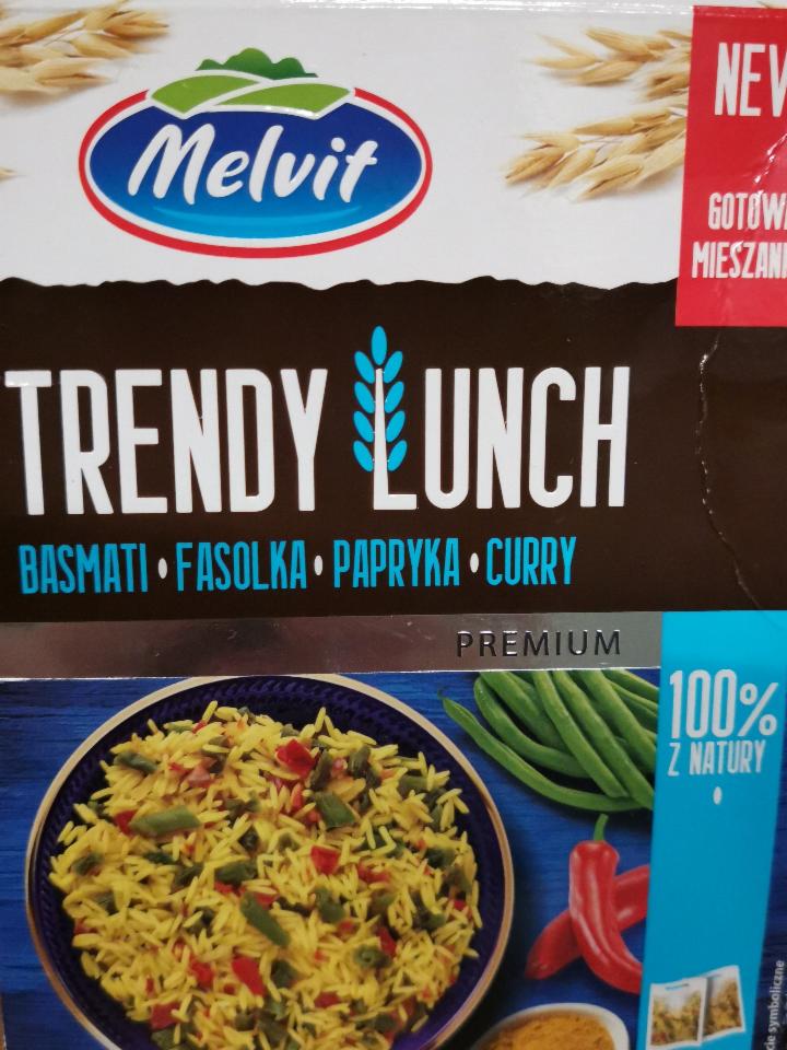 Zdjęcia - Melvit Premium Trendy Lunch basmati fasolka papryka curry 320 g (4 x 80 g)
