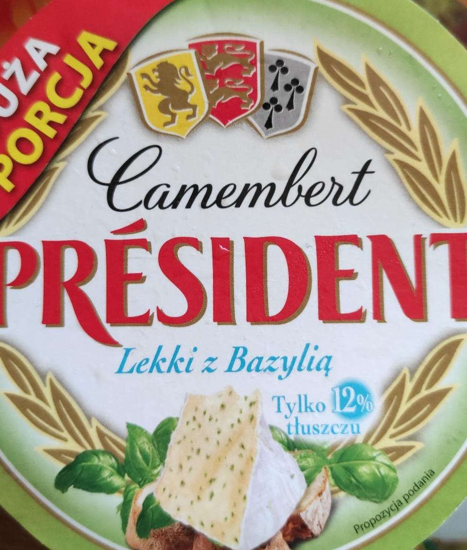 Zdjęcia - Camembert lekki z bazylia President