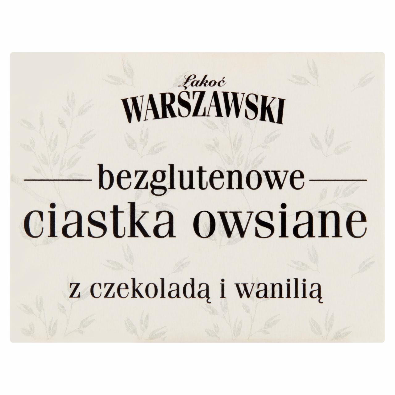 Zdjęcia - Bezglutenowe ciastka owsiane z czekoladą i wanilią Łakoć Warszawski