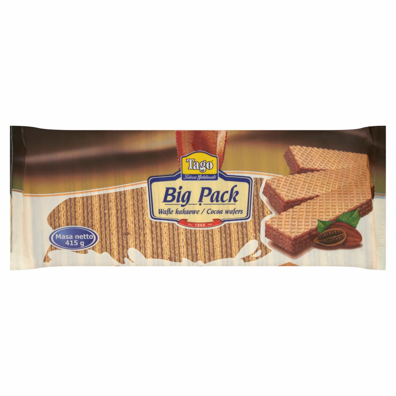 Zdjęcia - Tago Big Pack Wafle kakaowe 415 g