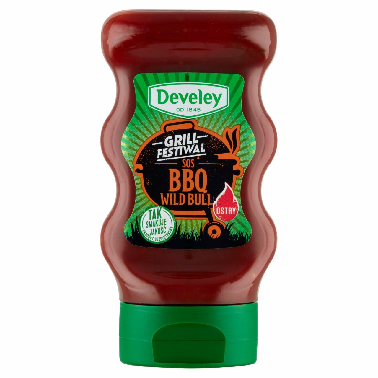 Zdjęcia - Develey Sos BBQ Wild Bull 250 ml