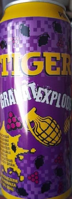 Zdjęcia - Tiger Granat Explode Gazowany napój energetyzujący 500 ml