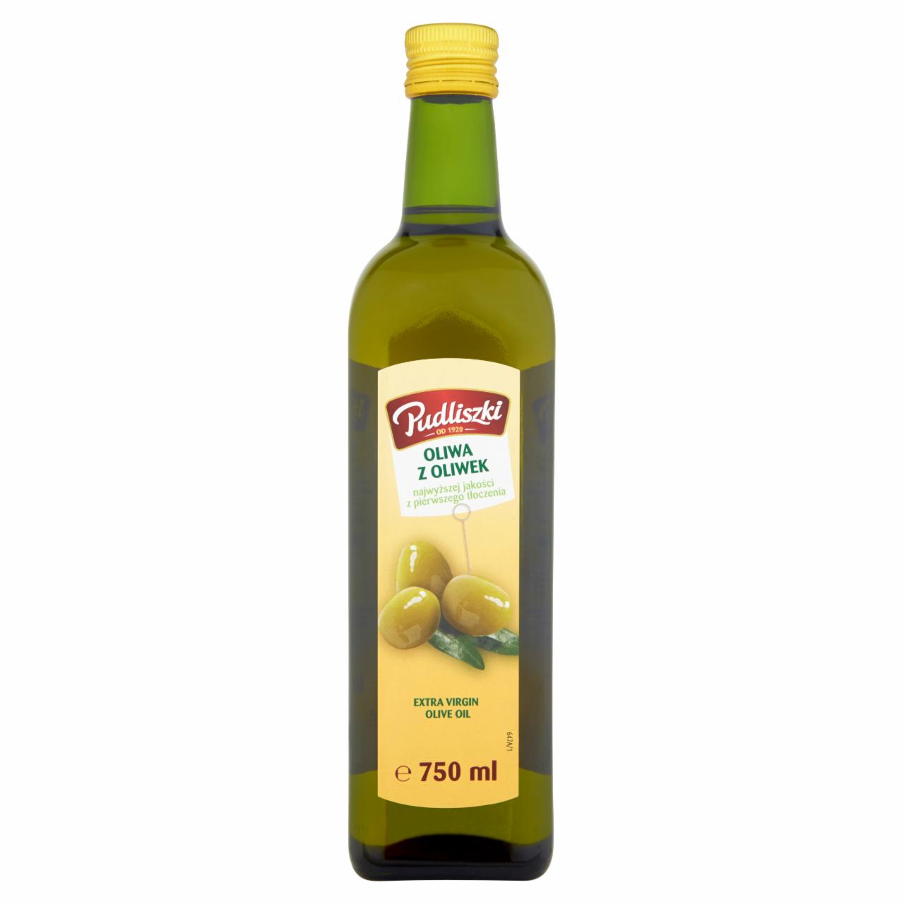 Zdjęcia - Pudliszki Oliwa z oliwek najwyższej jakości z pierwszego tłoczenia 750 ml