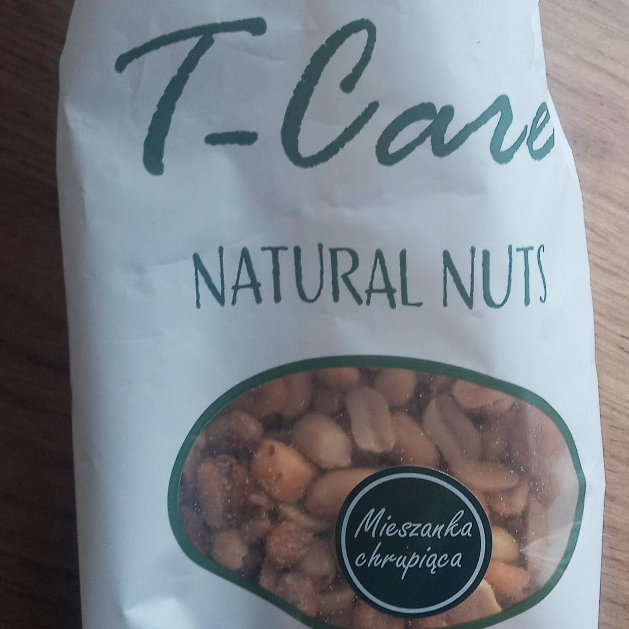 Zdjęcia - Natural Nuts mieszanka chrupiąca T-Care