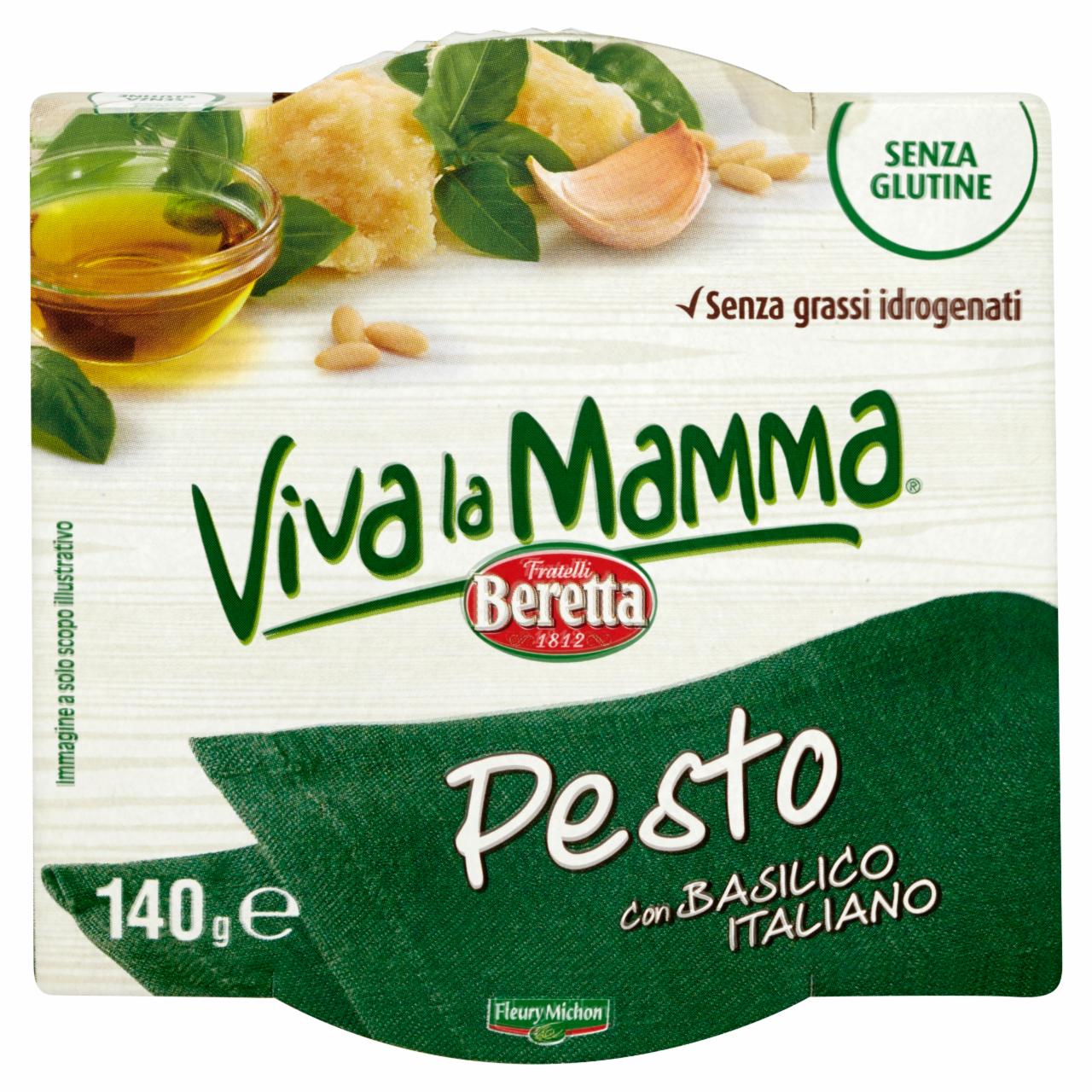 Zdjęcia - Fratelli Beretta Viva la Mamma Pesto 140 g