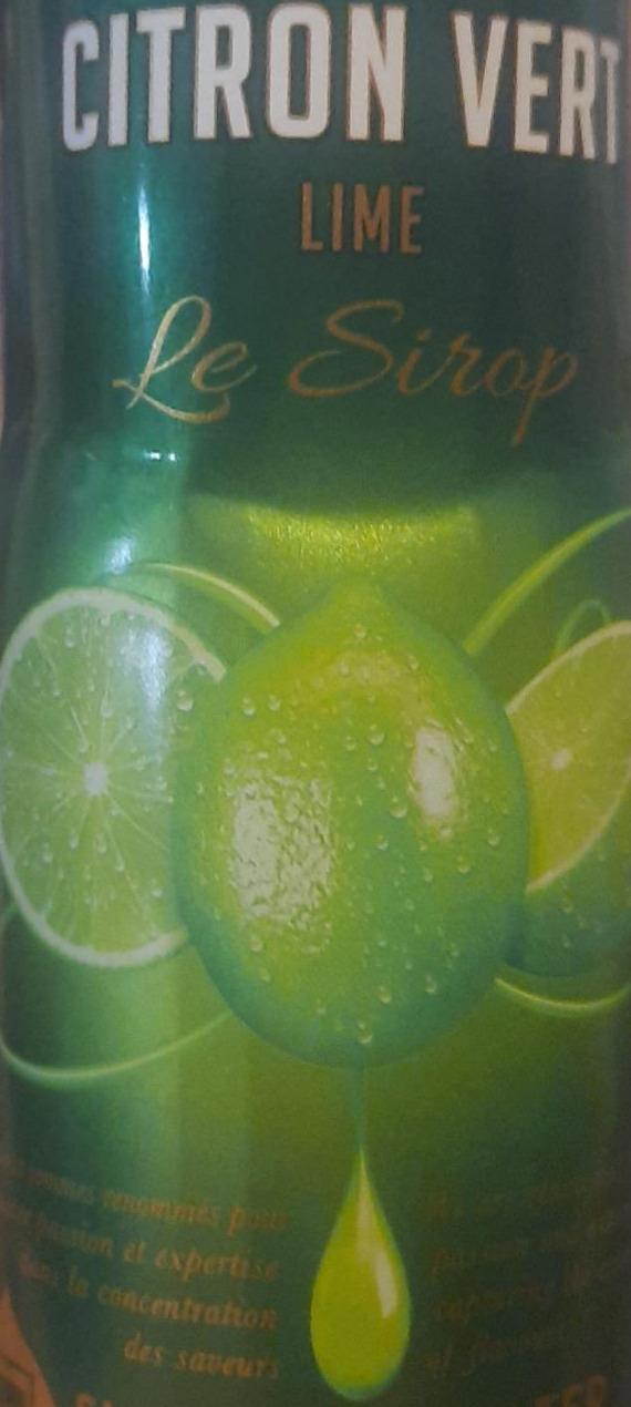 Zdjęcia - Lime sirup citron vert
