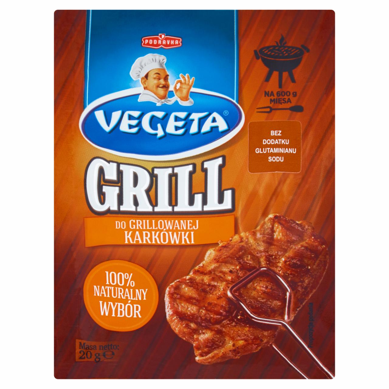 Zdjęcia - Vegeta Grill Przyprawa do grillowanej karkówki 20 g