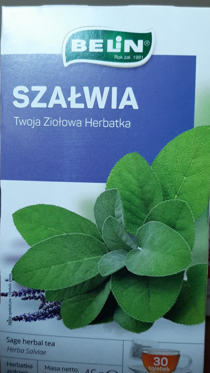 Zdjęcia - Szałwia Twoja Ziołowa Herbatka Belin