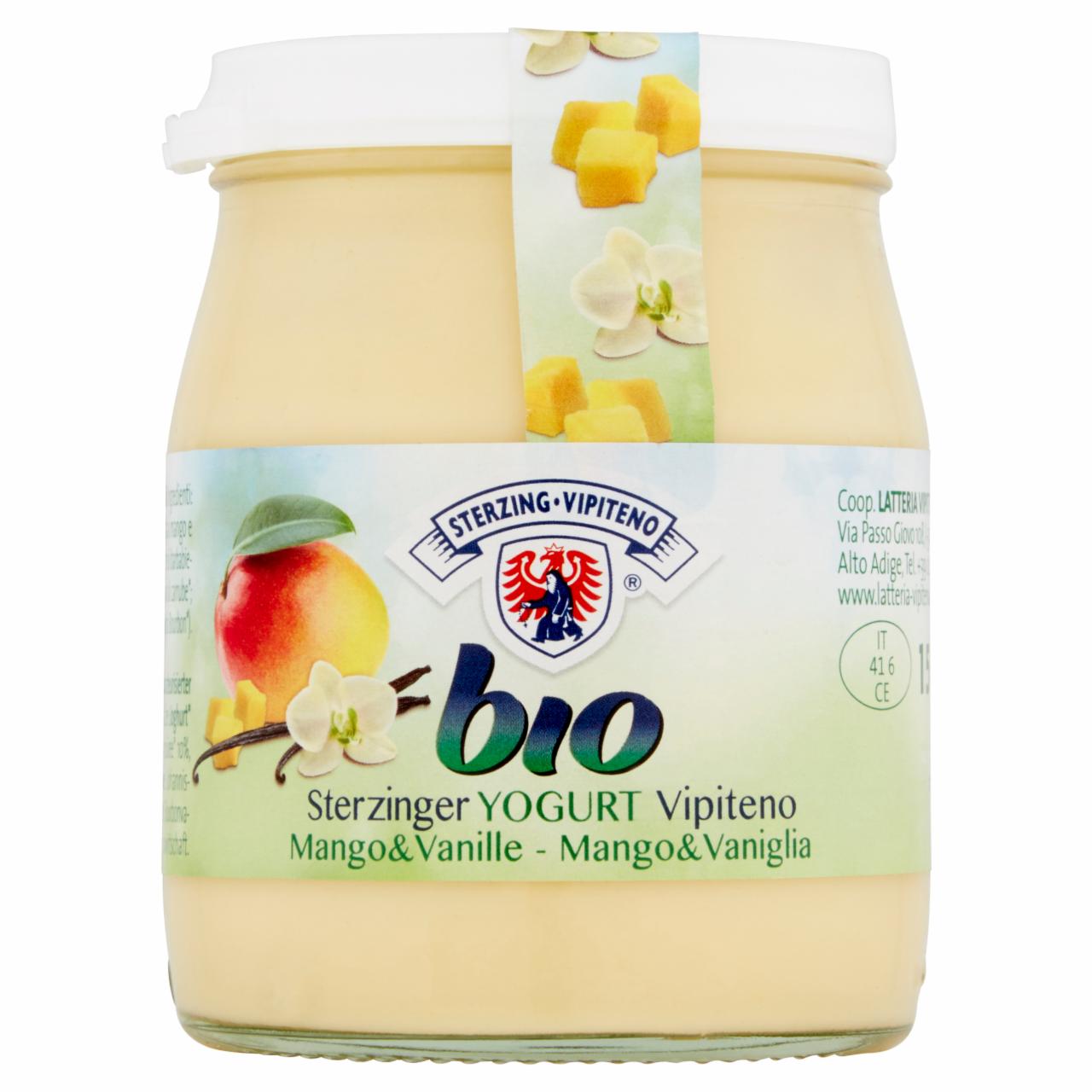 Zdjęcia - Sterzing Vipiteno Bio Jogurt mango wanilia 150 g