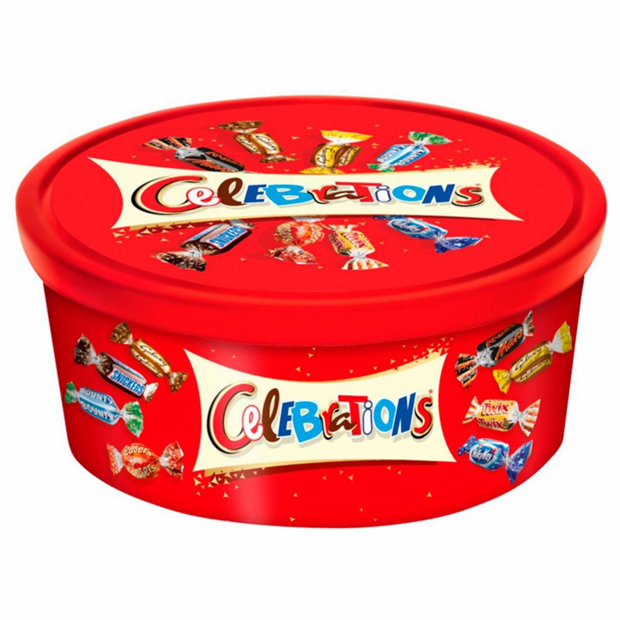 Zdjęcia - Celebrations Wybór czekoladowych cukierków i ciasteczek oblanych mleczną czekoladą 650 g