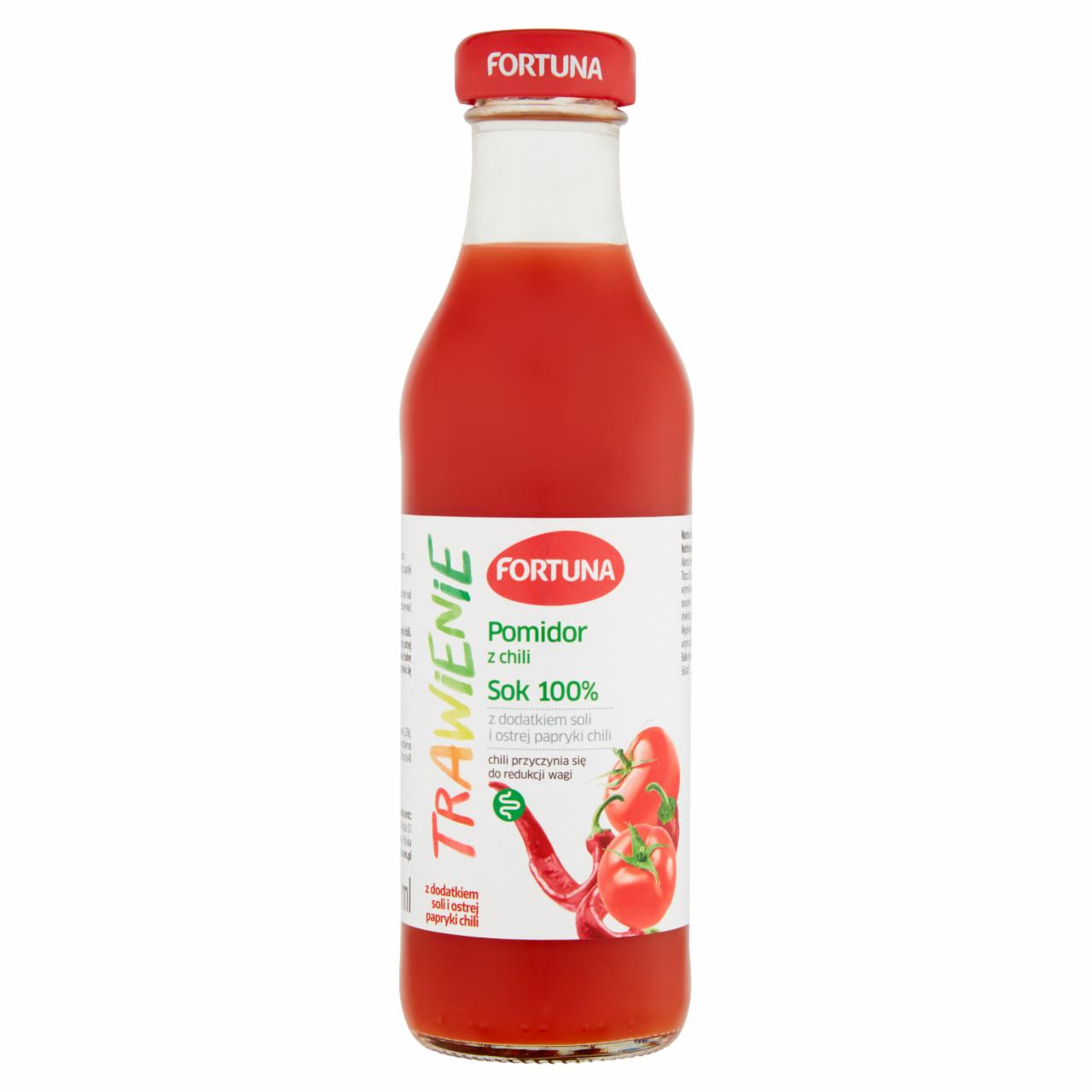 Zdjęcia - Fortuna Trawienie Pomidor z chili Sok 100% 250 ml