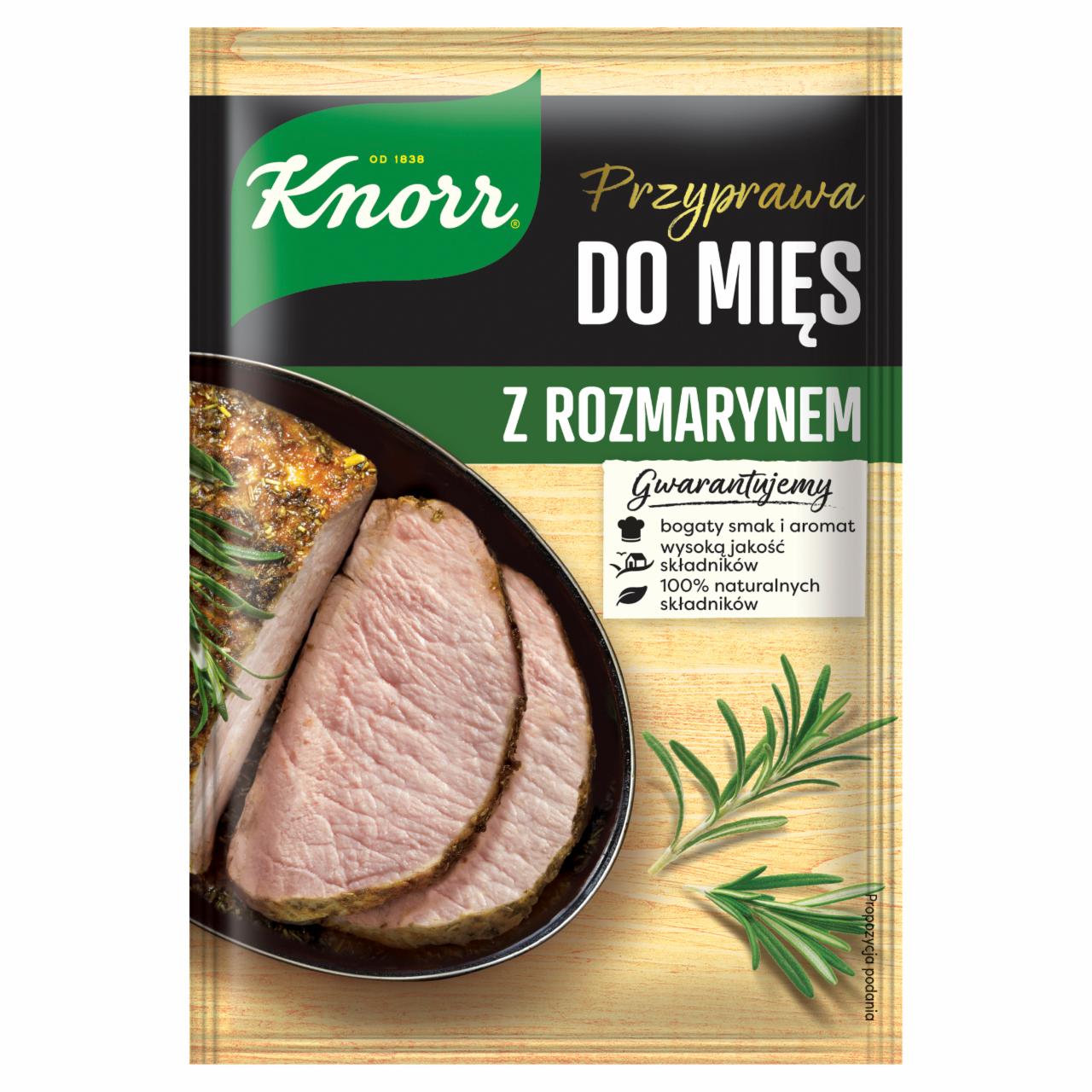 Zdjęcia - Knorr Przyprawa do mięs z rozmarynem 23 g